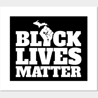 Black Lives Matter - Michigan Posters and Art